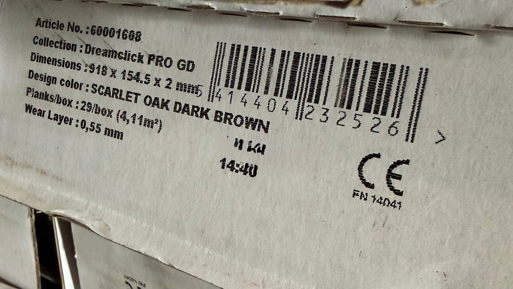 TLC Scarlett Oak Dark Brown LVT